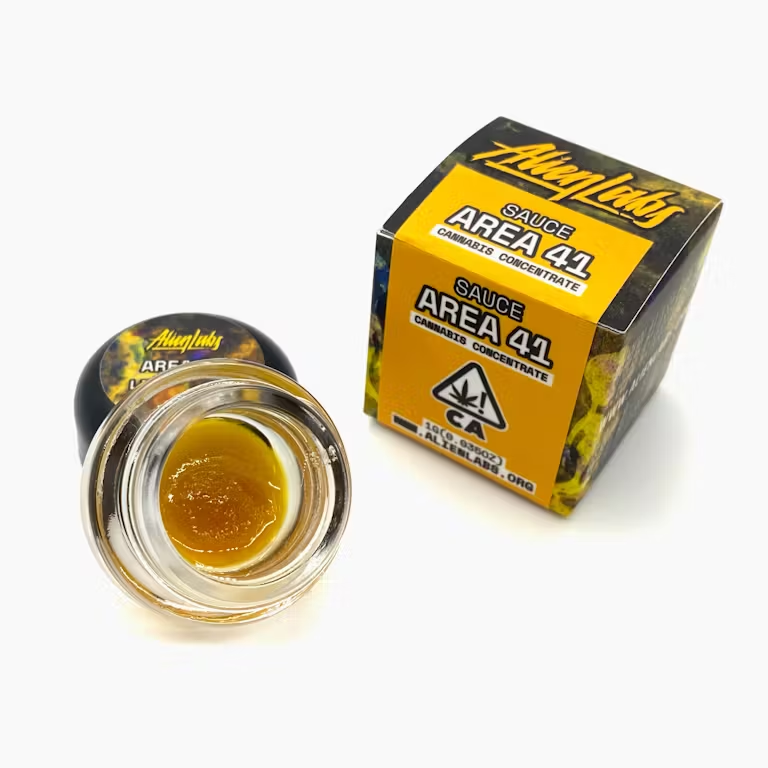 Area 41 - Live Resin Sauce Alien Labs