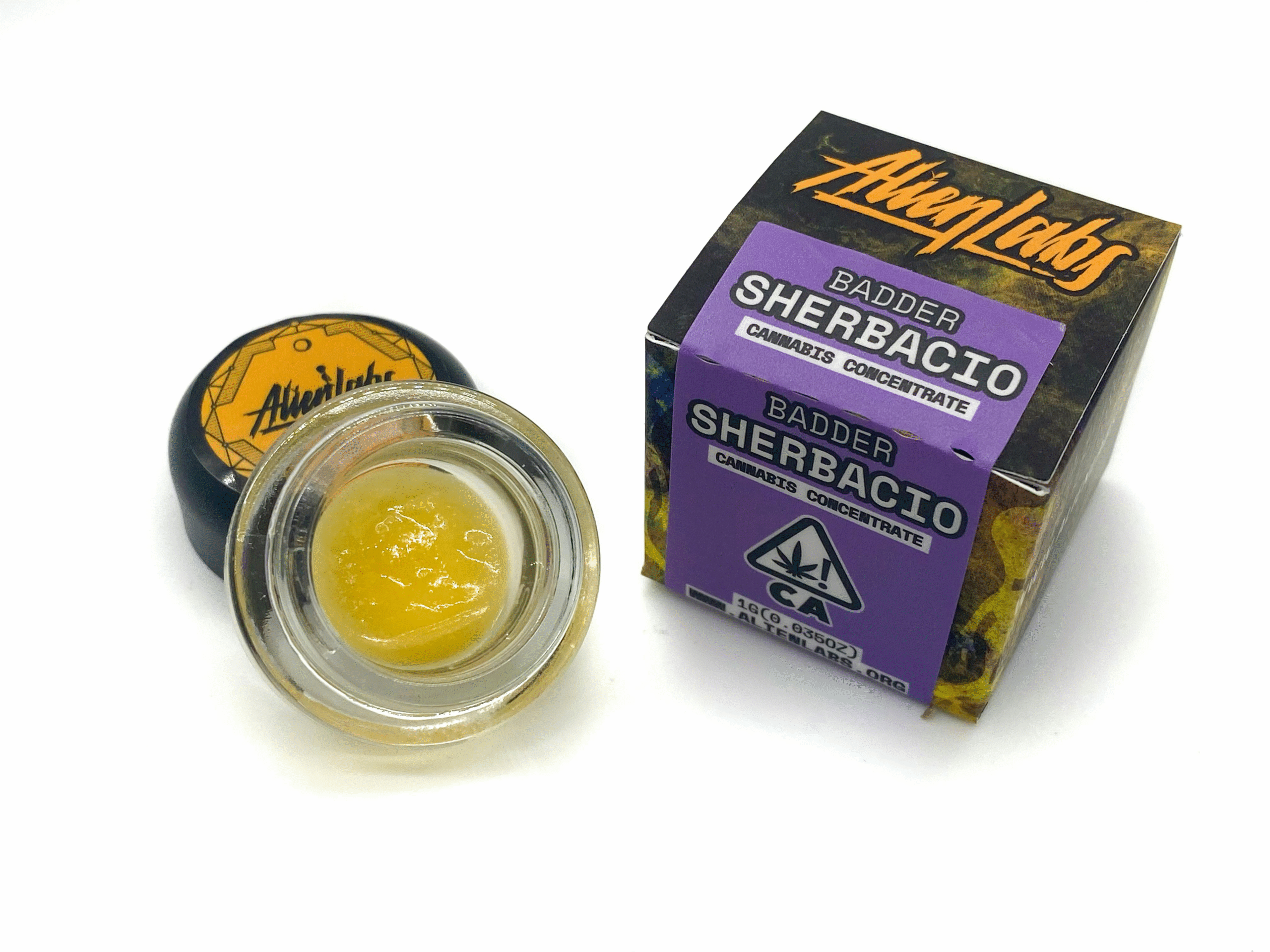 Blueberry Sherbacio - Live Resin Badder Alien Labs