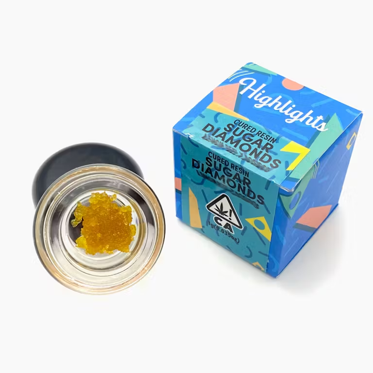 Cured Sugar Diamonds - Highlights - Lemon Cane