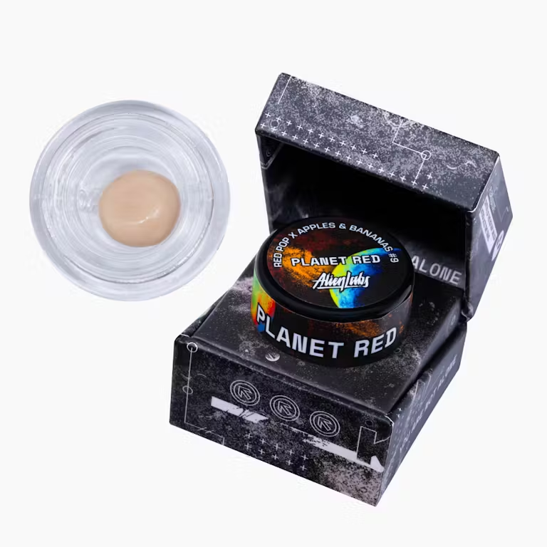 Planet Red Rosin Alien Labs