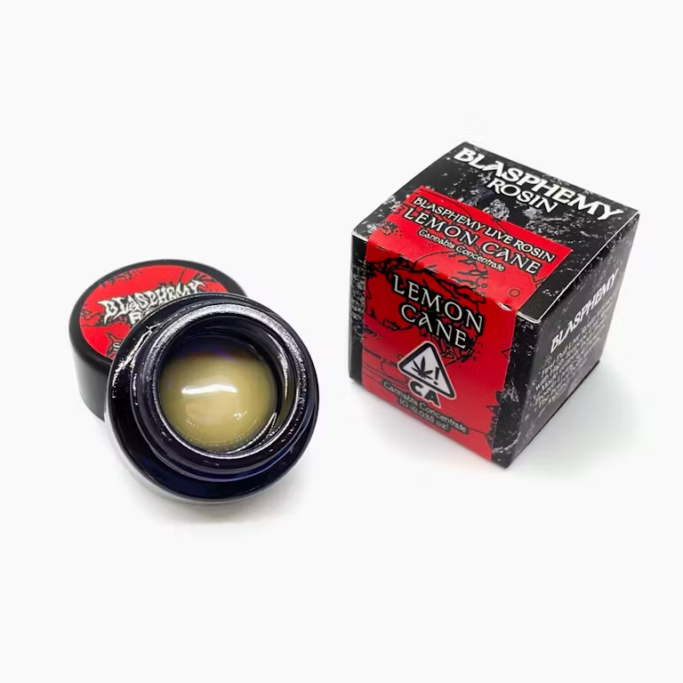 Lemon Cane - Blasphemy Rosin Alien Labs