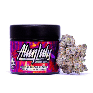 Atomic Apple Alien Labs Weed Jar