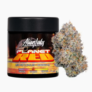 Planet Red Indoor Alien Labs Weed Jar - 3.5G